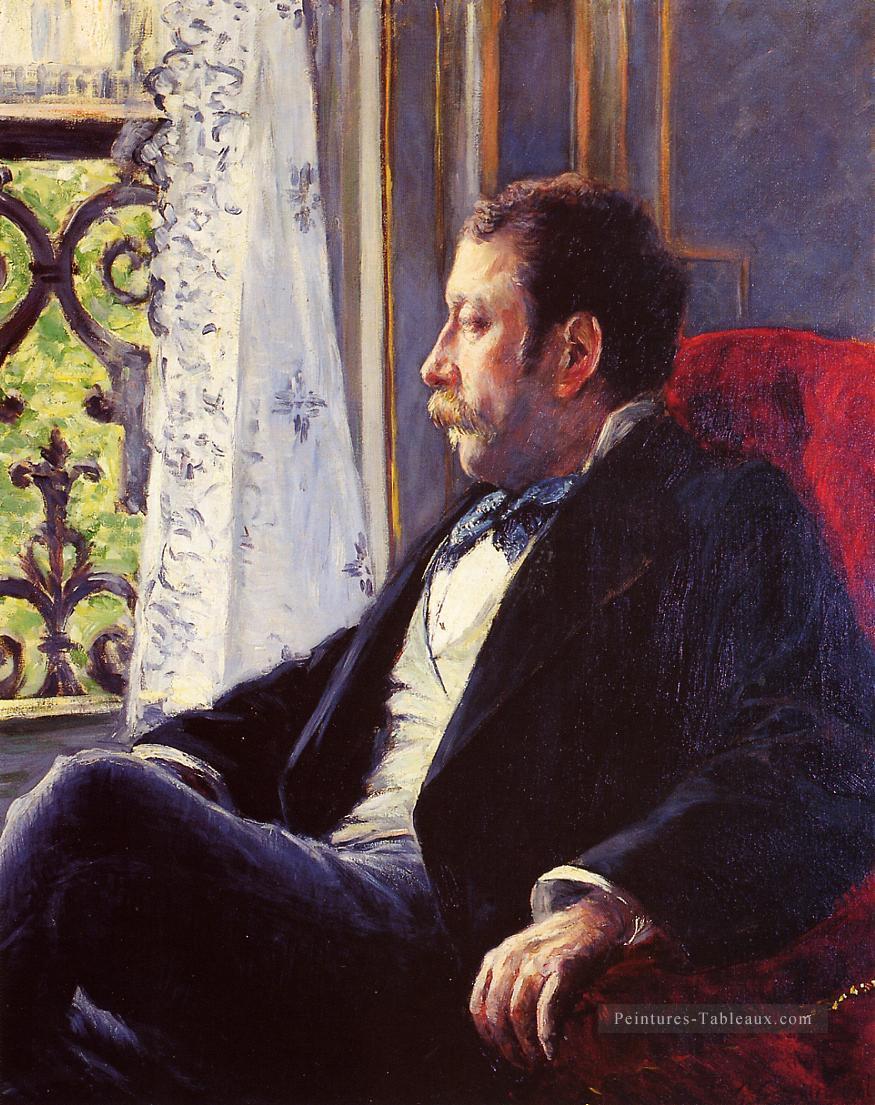 Portrait d’un homme Gustave Caillebotte Peintures à l'huile